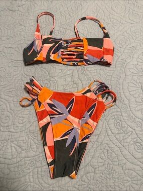 Stone Fox Swim - Botanical- Size Small